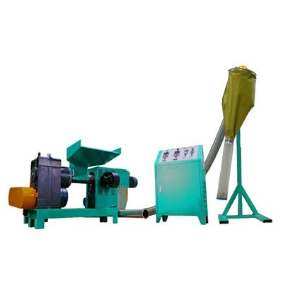 Automatische kunststof polystyreen hdpe recyclingapparatuur 17KW