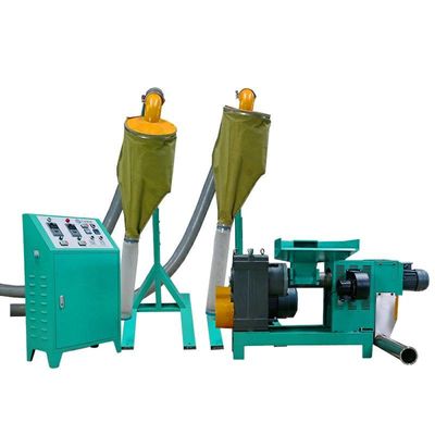 Elektromagnetische extrusie plastic filmpelletiseermachine voor PVC-recycling