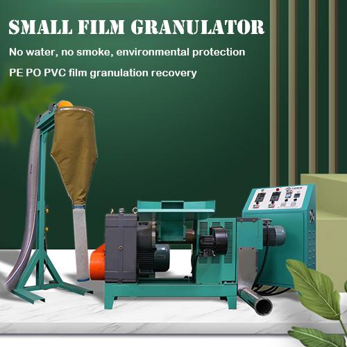 Laagtemperatuur Plastic Granulator Plastic Film Recycling Granulatie 11KW pe,po,pvc,eva,ps 0